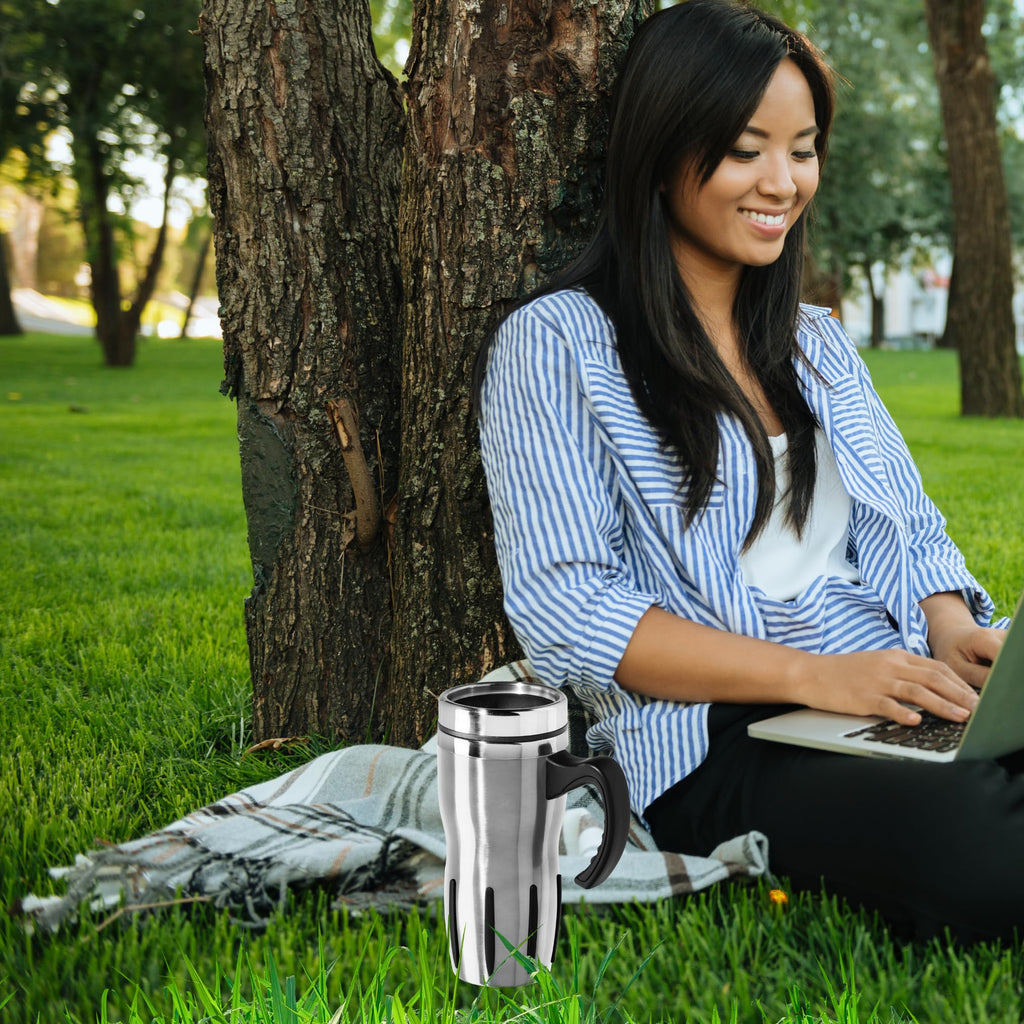 Stainless Steel Thermal Travel Mug 16oz G41152