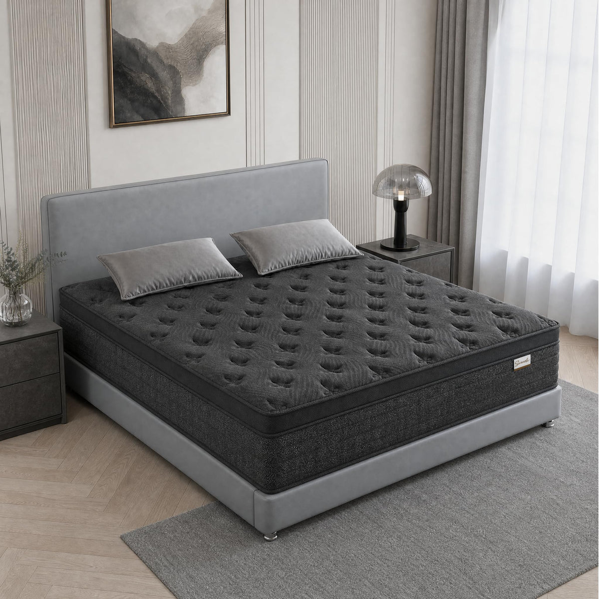 12 Inch Full Size Hybrid Mattress H407772