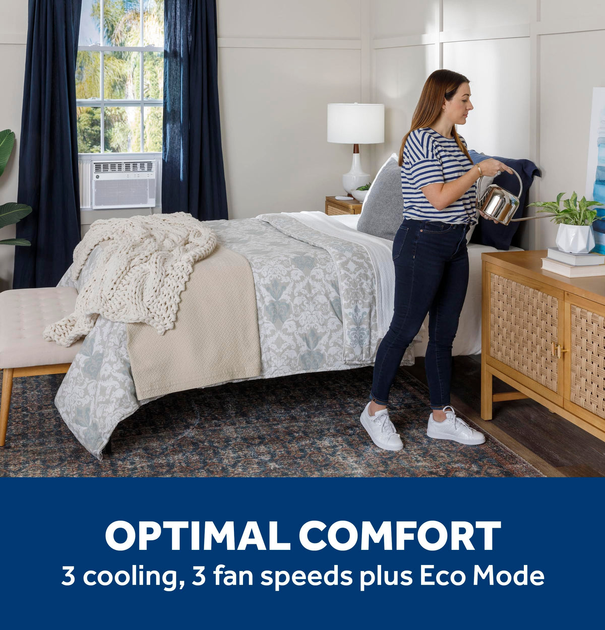 10,000 BTU Smart Window Air Conditioner E3966