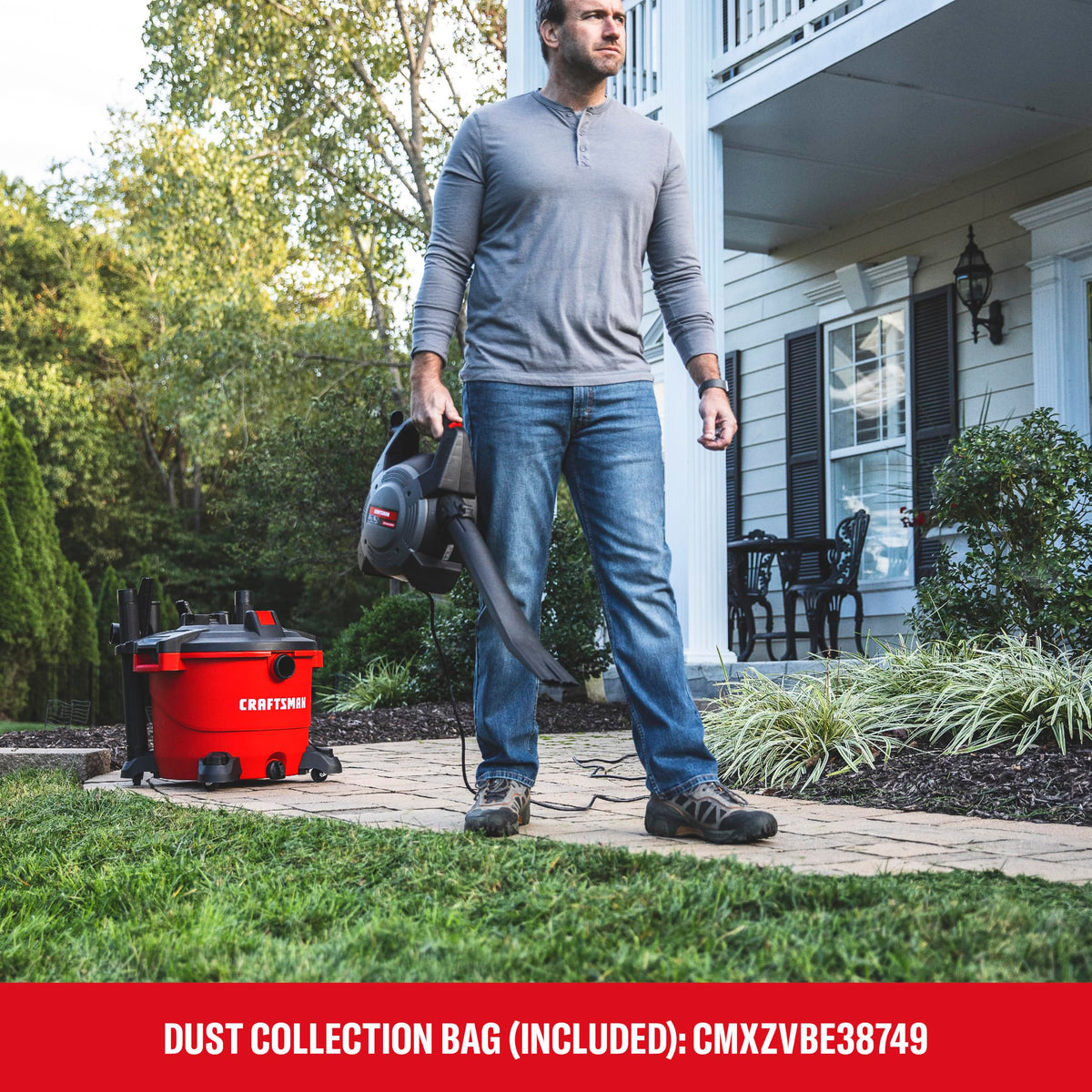 16 Gal. 6.5 Peak HP Wet Dry Vac with Detach Blower Y5862