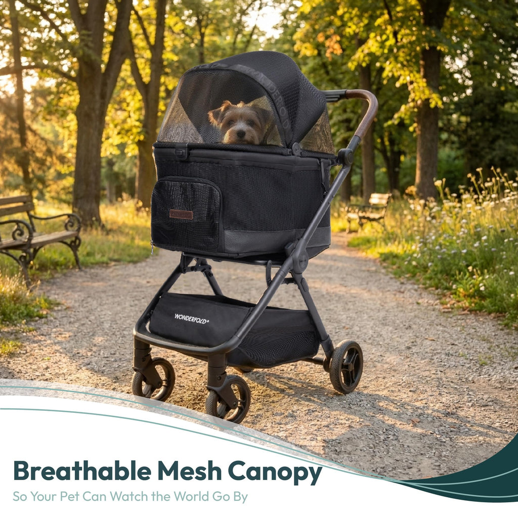 Lightweight Aluminum Frame Pet Stroller O61277