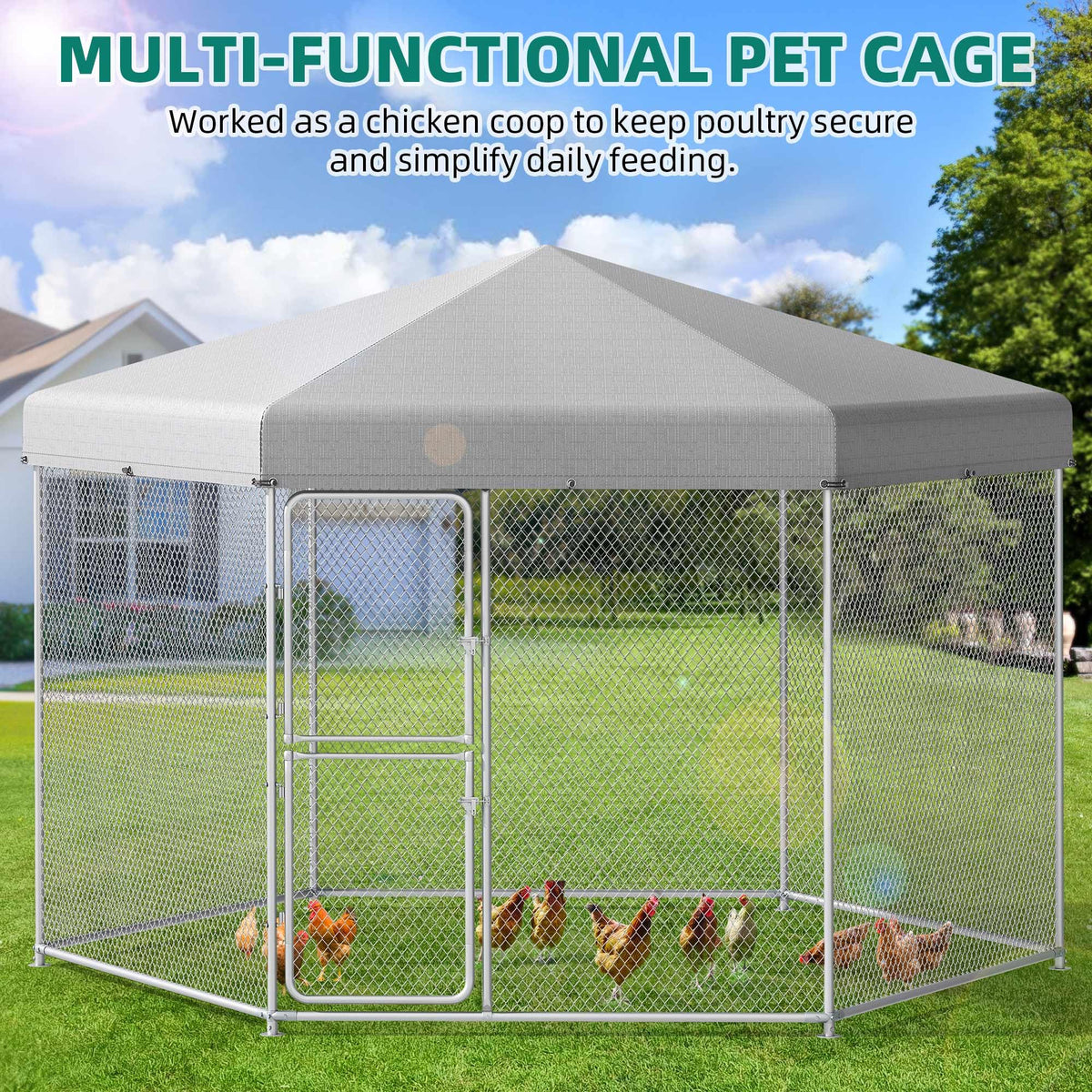 Extra Large Outdoor Dog Kennel T1809